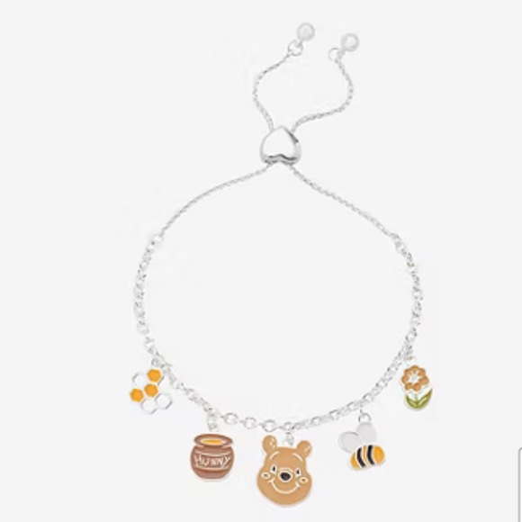 Disney Jewelry - Disney Classics Jewelry | Winnie the Pooh Spring Bolo Bracelet